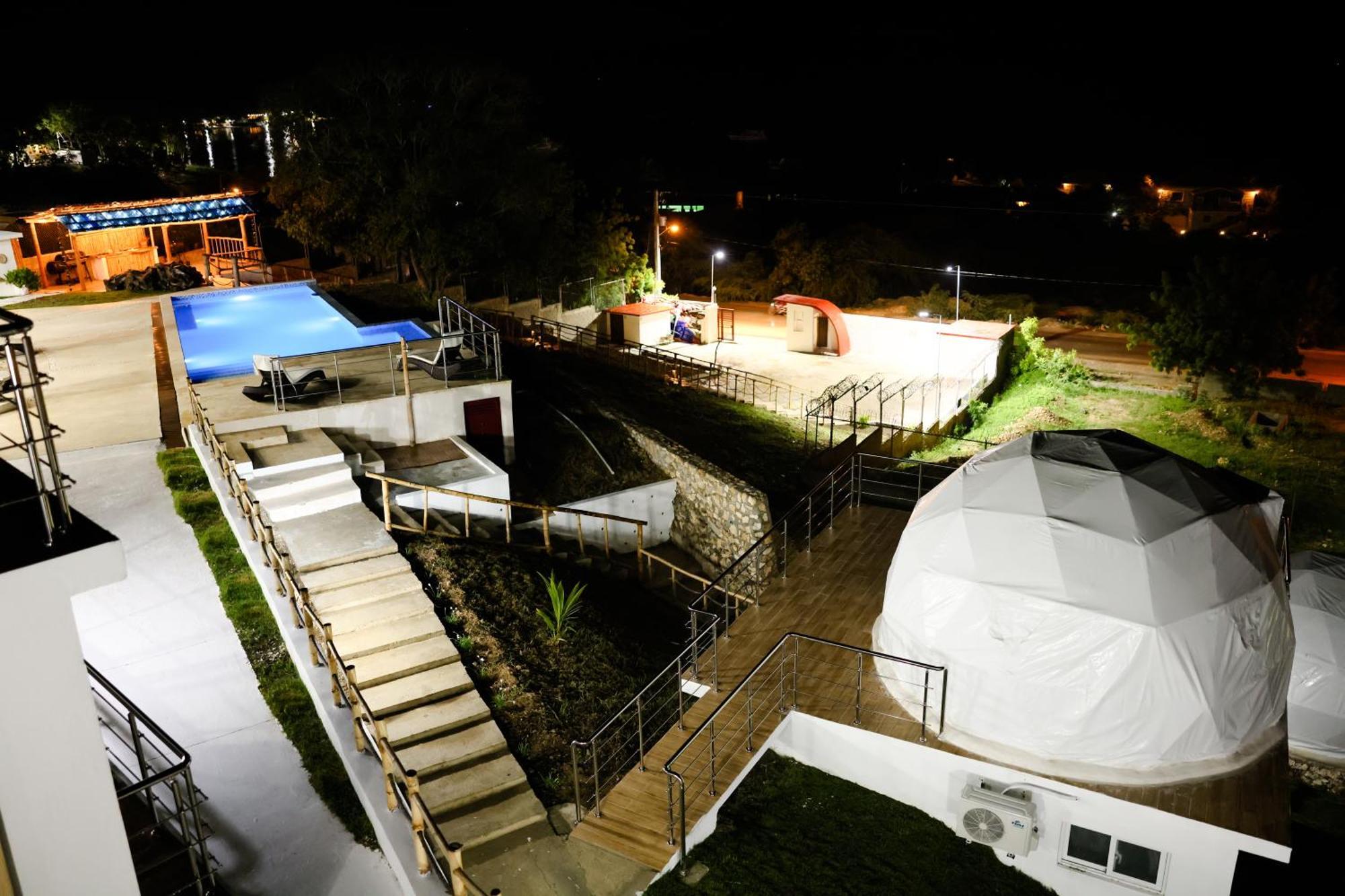 Hotel Don Bululo Camping Lodge Punta Rucia Exterior foto